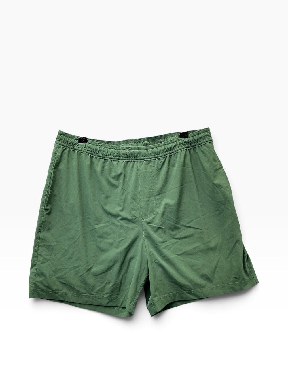 Chubbies Men's Classic Swim Trunks 5.5" Green Perforated Board-Shorts, Size L